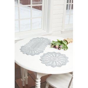 Häkelanleitung - Tischdecke und Läufer häkeln Häkelanleitung - Tischdecke und Läufer häkeln