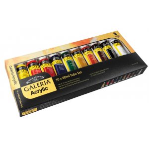 Acrylfarbe W&N Galeria - Farbset 10x60 ml Acrylfarbe W&N Galeria - Farbset 10x60 ml