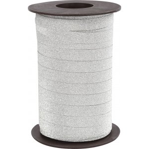 Geschenkkordel - Silber - Glitzer - 100 m Geschenkkordel - Silber - Glitzer - 100 m
