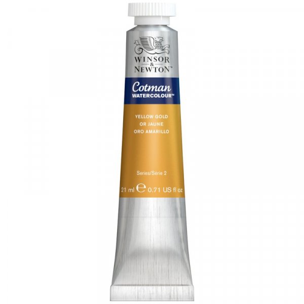 Aquarellfarbe - Cotman - 21 ml - Gelbgold