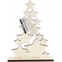 Weihnachtsbaum aus Sternen - 14,7 x 19,6 cm