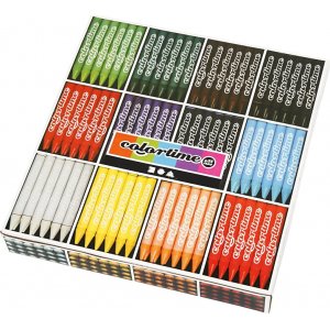 Colortime Buntstifte - gemischte Farben - 12 x 24 Stk Colortime Buntstifte - gemischte Farben - 12 x 24 Stk