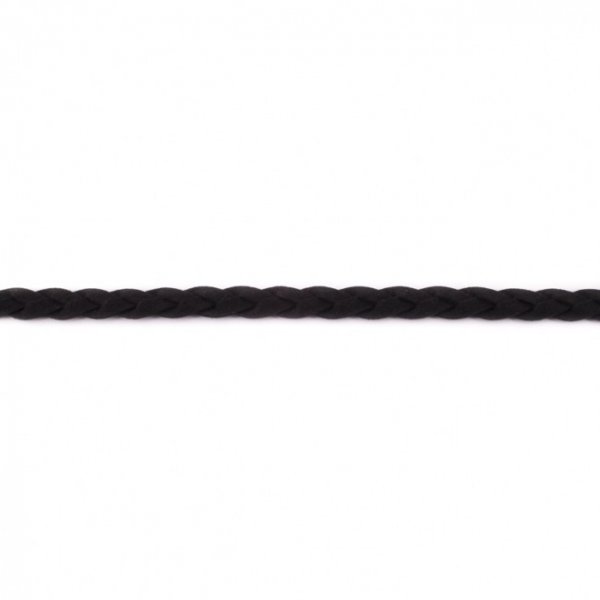 Geflochtene Wildlederschnur 10 mm