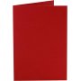 Karte - rot - 10,5 x 15 cm - 10 Stk