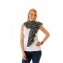 Strickmuster - Wellenschal