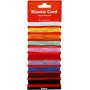Elastische Kordel - 1 mm - gemischte Farben - 10 x 3,5 m