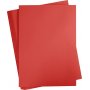 Farbiger Karton - Rot - A2 - 180 g - 100 Blatt