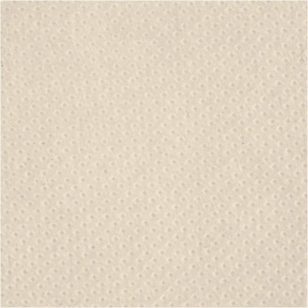 Tischdecke aus Stoffimitat - Creme - 10 m