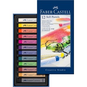 Weiche Pastellkreiden Goldfaber - 12 Buntstifte Weiche Pastellkreiden Goldfaber - 12 Buntstifte