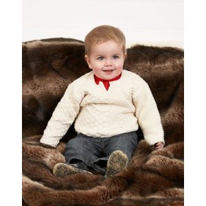 Strickmuster - Strukturierter Strickpullover (Kinder) Strickmuster - Strukturierter Strickpullover (Kinder)
