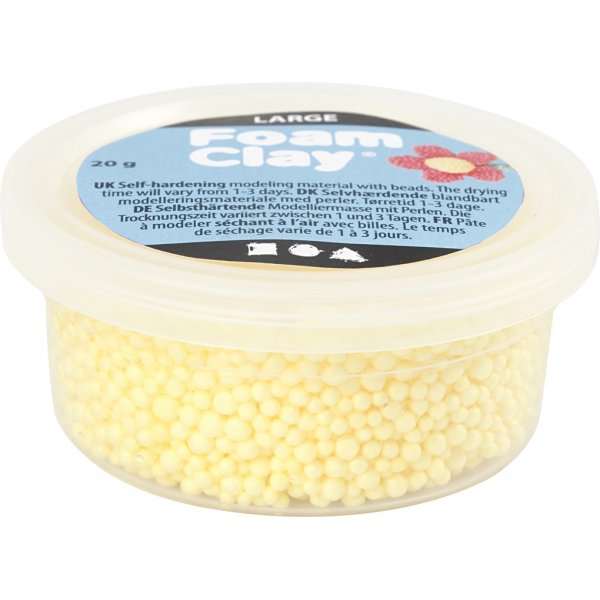 Foam Clay Groe gemischte Farben - 8 x 20 g