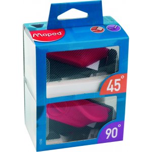 Schneidsystem - Maped - Doppelset mit 45° (172050) & 90° (172090) Schneidsystem - Maped - Doppelset mit 45° (172050) & 90° (172090)