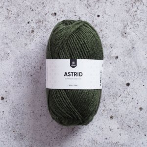 Astrid 50g - Dunkles Olivgrün Astrid 50g - Dunkles Olivgrün