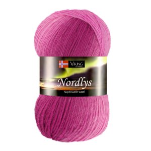Wikingergarn Nordlys 100g - Weiß/Rosa (963) Wikingergarn Nordlys 100g - Weiß/Rosa (963)
