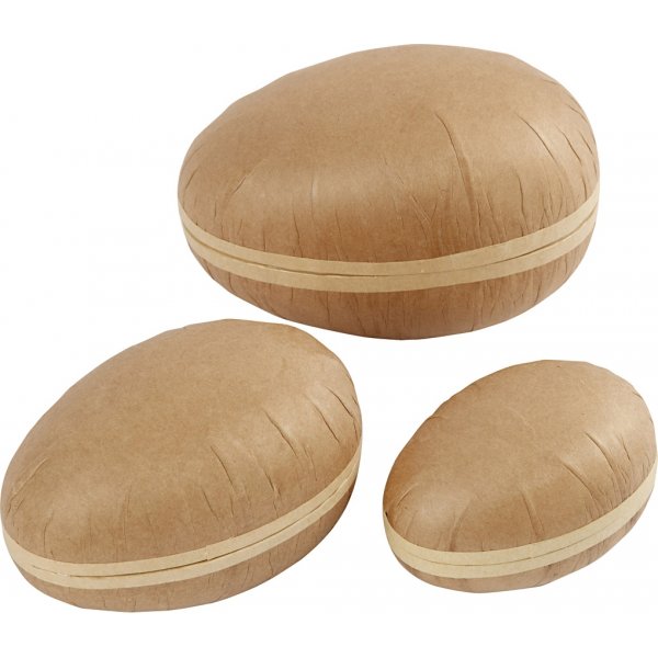 Zweiteilige Eier - 3 Stk