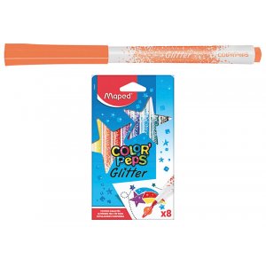 Faserstift-Set - Maped - Color´Peps 8 Glitzerstifte Faserstift-Set - Maped - Color´Peps 8 Glitzerstifte