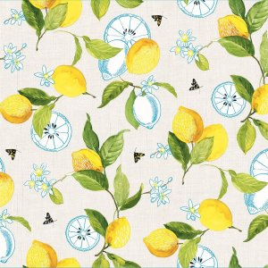 Wachstuch PVC Lemones Wachstuch PVC Lemones