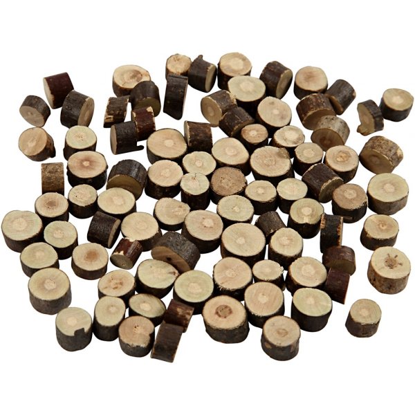 Holzbretter - Ø7-10 mm - 230 g Holzbretter - Ø7-10 mm - 230 g