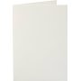 Karte - gebrochenes Wei - 10,5 x 15 cm - 10 Stk