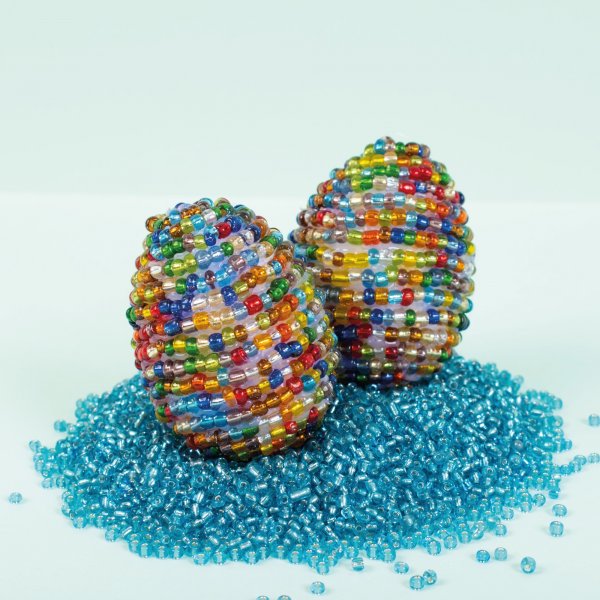 Glasperlen 4 mm glnzend