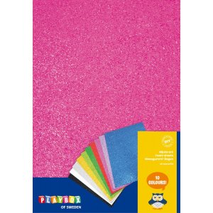 Dekogummi - Weiche Blätter 10 Stück glitzernd Dekogummi - Weiche Blätter 10 Stück glitzernd