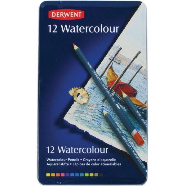 Derwent Aquarell - 12 Farben