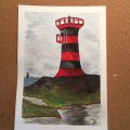 Kundenbild Aquarellblock, geklebt, kaltgepresst, Bögen, 300 g - A5