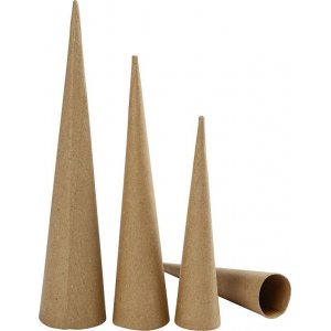 Hohe Zapfen - Ø4-5-6 cm - 3 Stk Hohe Zapfen - Ø4-5-6 cm - 3 Stk