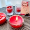 Kundenbild Flachdocht gewachst 3x12/8 cm - 10er-Pack. mit Halter
