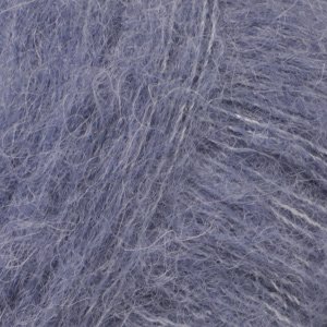 DROPS Brushed Alpaca Silk Garn - 25 g - Denimblau (13) DROPS Brushed Alpaca Silk Garn - 25 g - Denimblau (13)