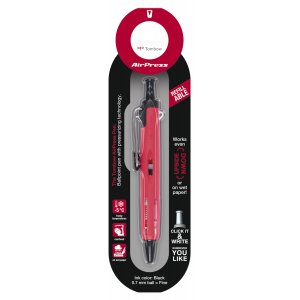 Tombow AirPress Kugelschreiber, rote Blisterverpackung Tombow AirPress Kugelschreiber, rote Blisterverpackung
