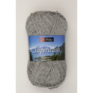 Viking Garn Superwash 50g - Hellgrau (113) Viking Garn Superwash 50g - Hellgrau (113)