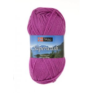 Wikingergarn Superwash 50g - Dunkelrosa (174) Wikingergarn Superwash 50g - Dunkelrosa (174)