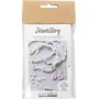 Mini-DIY-Schmuckset - elastisches Armband - Ohrring