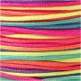 Mehrfarbige Krawattenschnur - Neonfarben - 28 m