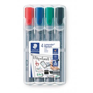 Flipchart-Stift 2-5 mm - 4 Stifte Flipchart-Stift 2-5 mm - 4 Stifte