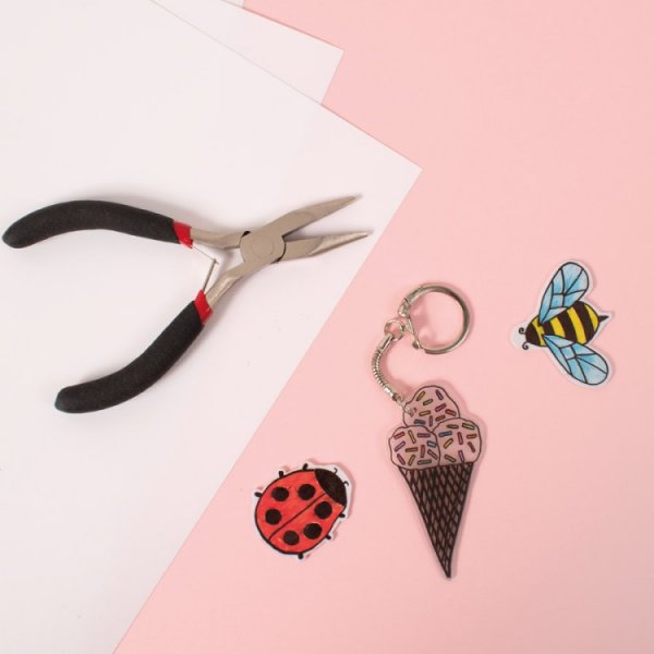 Schrumpfplatten wei 20 x 30 cm, 5 Stk.