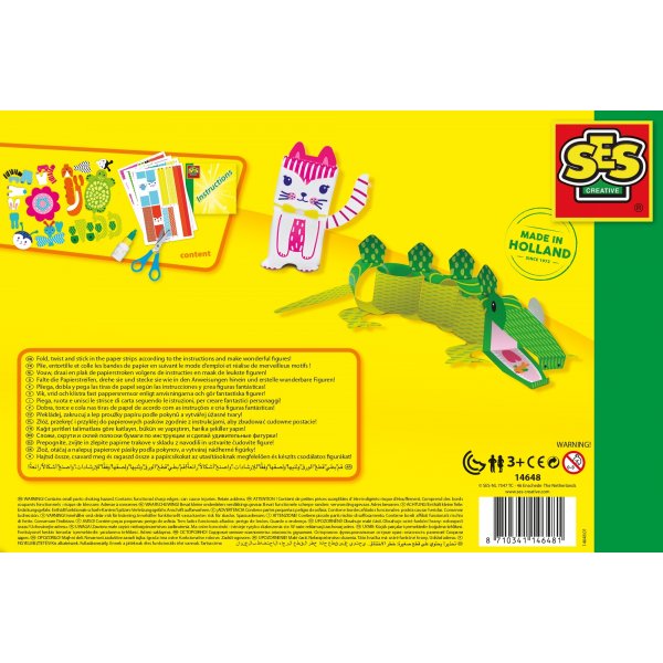 Kunsthandwerk - Papierstreifen