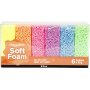 Soft Foam - Neonfarben - 6 x 10 g