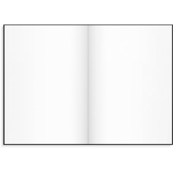 Tagebuch mit Schloss - Schwarz