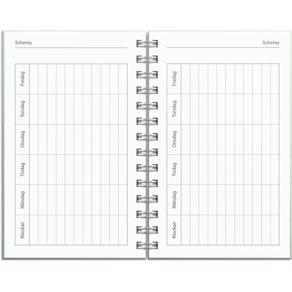 Kalender 24/25 Compact - Textil grn