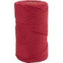 Makrameegarn - rot - 2 mm - 198 m