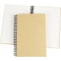 Notizbuch mit Spirale - braun - A5