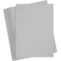 Farbiger Karton - Grau - A4 - 180 g - 100 Blatt