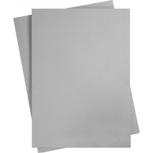 Farbiger Karton - Grau - A2 - 180 g - 10 Blatt Farbiger Karton - Grau - A2 - 180 g - 10 Blatt