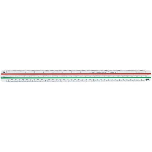 Mastabslineal - Faber-Castell - Verkleinerungsmastab 853HP/A