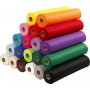 Hobbyfilz - gemischte Farben - 20 x 5 m