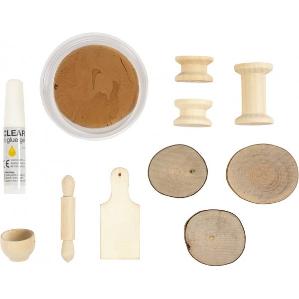 Mini-DIY-Kit Santa's Door - Kekse backen