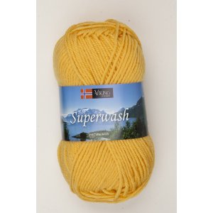 Wikingergarn Superwash 50g - Gelb (145) Wikingergarn Superwash 50g - Gelb (145)