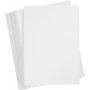Farbiger Karton - wei - A4 - 250 g - 100 Blatt